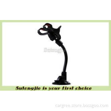 Black ABS Flexible Tube Universal Car Mount Holder For iPho